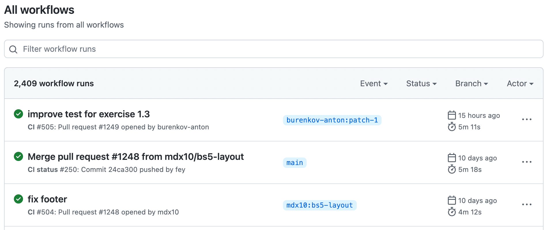 Github Actions