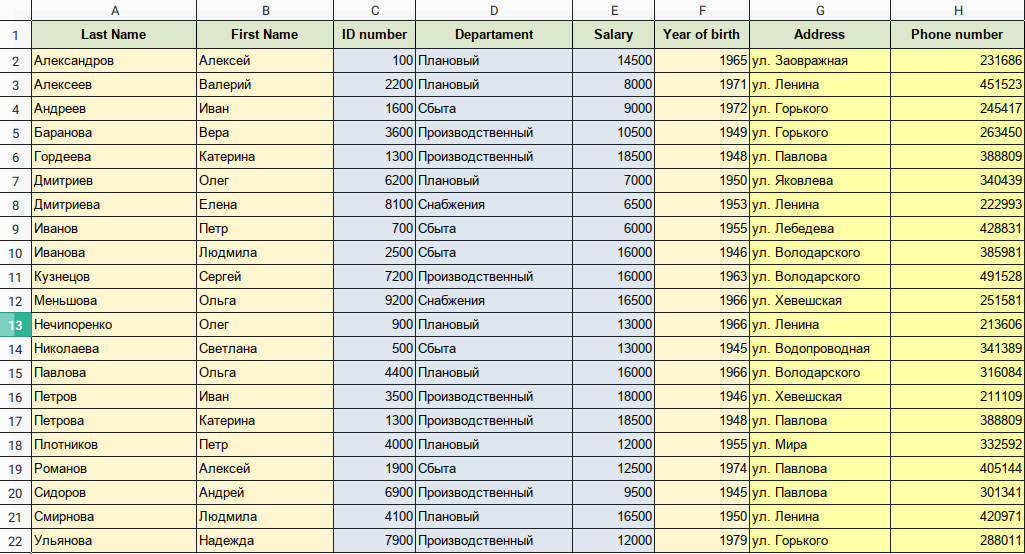 Microsoft Excel