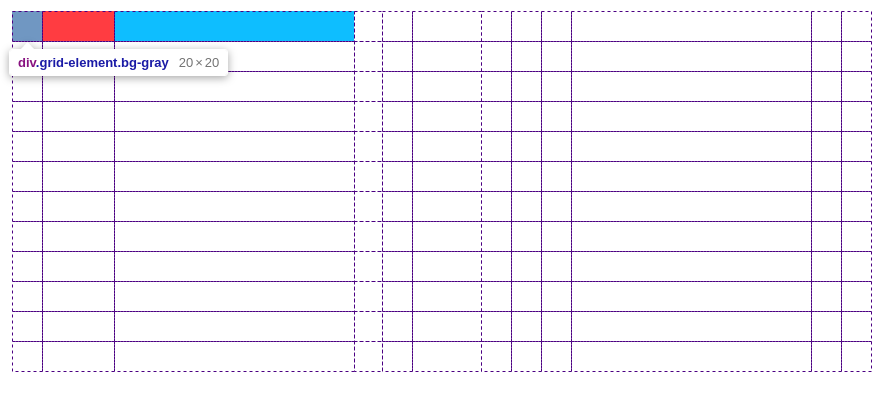 Grid in Chrome DevTools