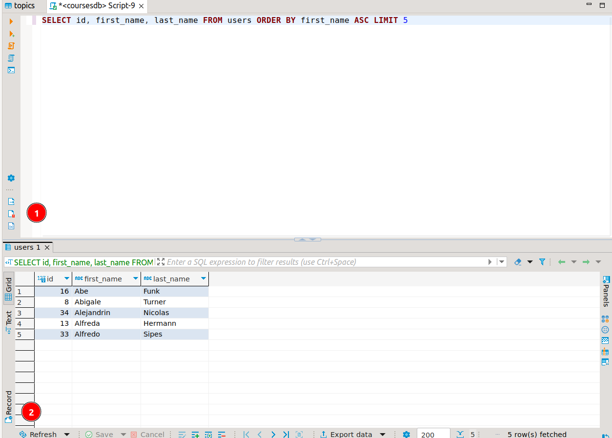 Подключение к БД с помощью psql | Основы SQL