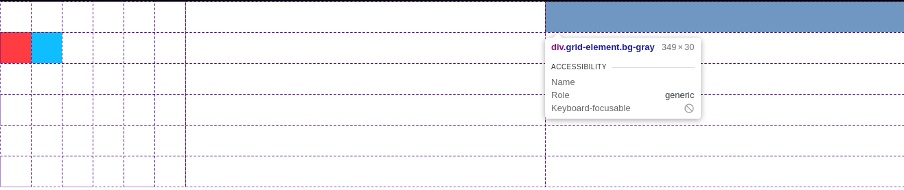 Grid in Chrome DevTools