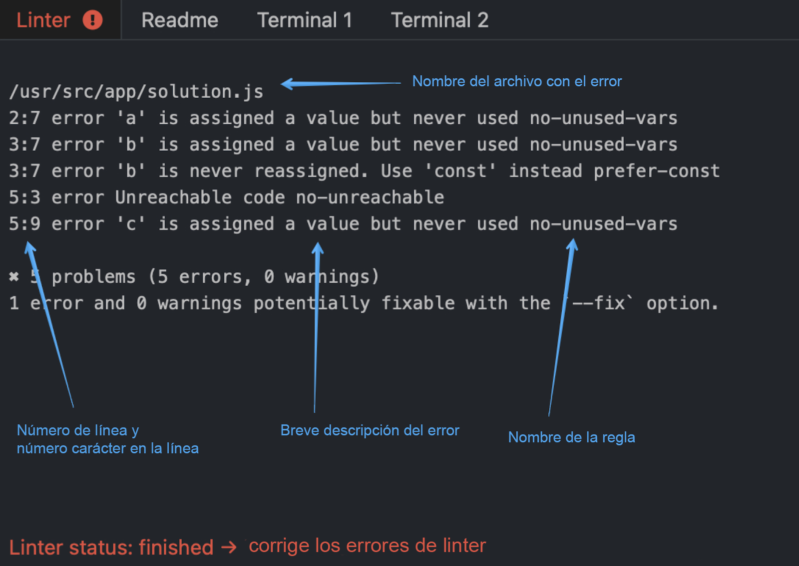 Linter function